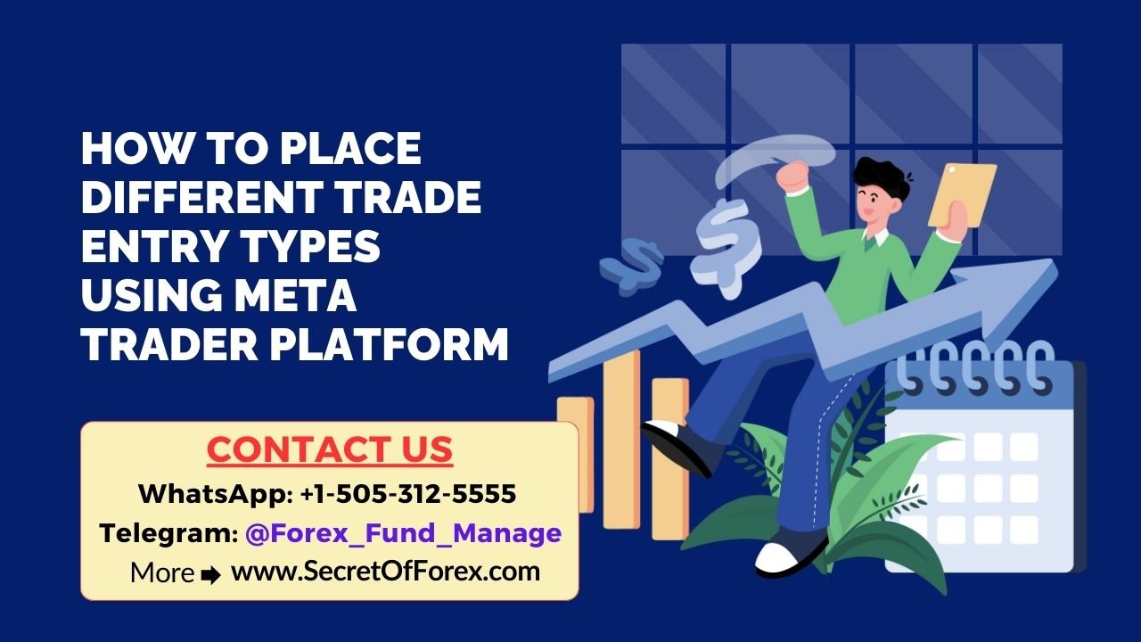 How To Place Different Trade Entry Types Using Meta Trader Platform
