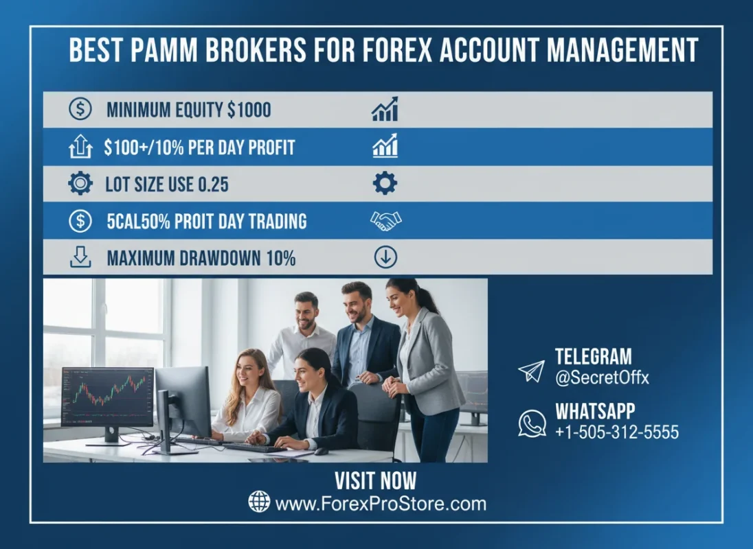 Best PAMM Brokers for Forex Account Management