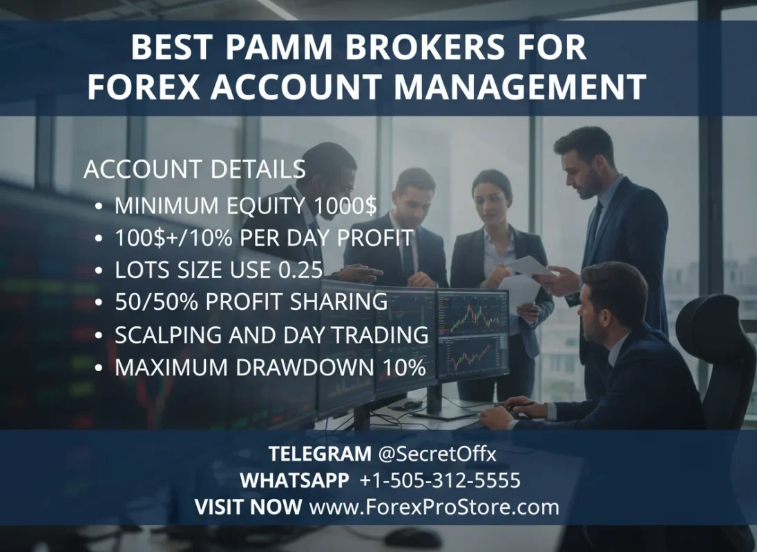 best pamm brokers for forex account management