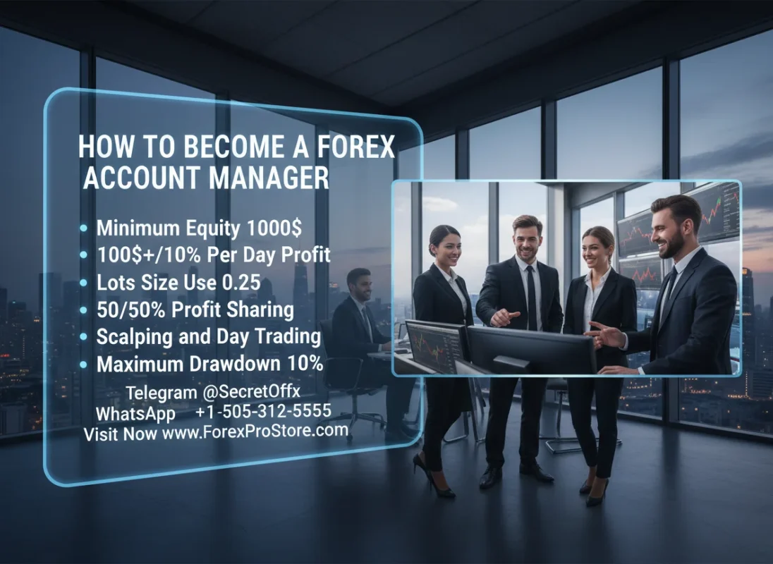 how to become a forex account manager