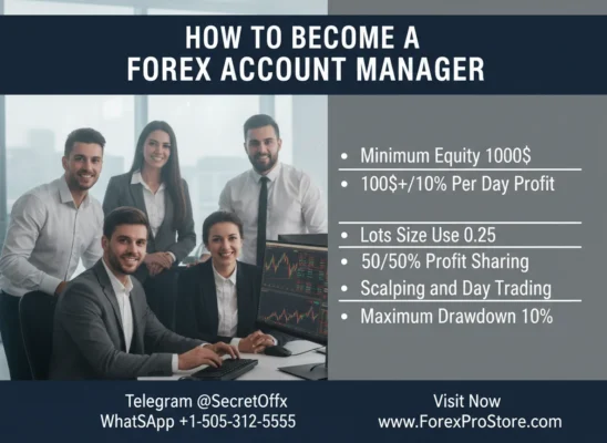 how to become a forex account manager