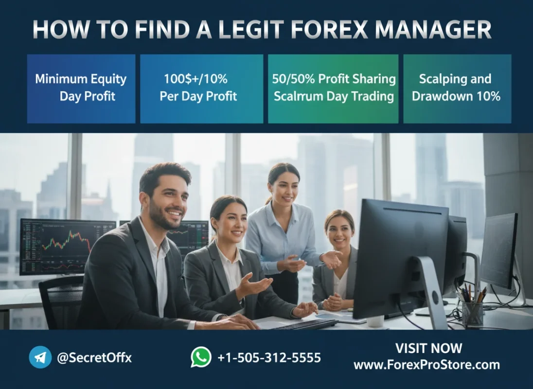 how to find a legit forex manager