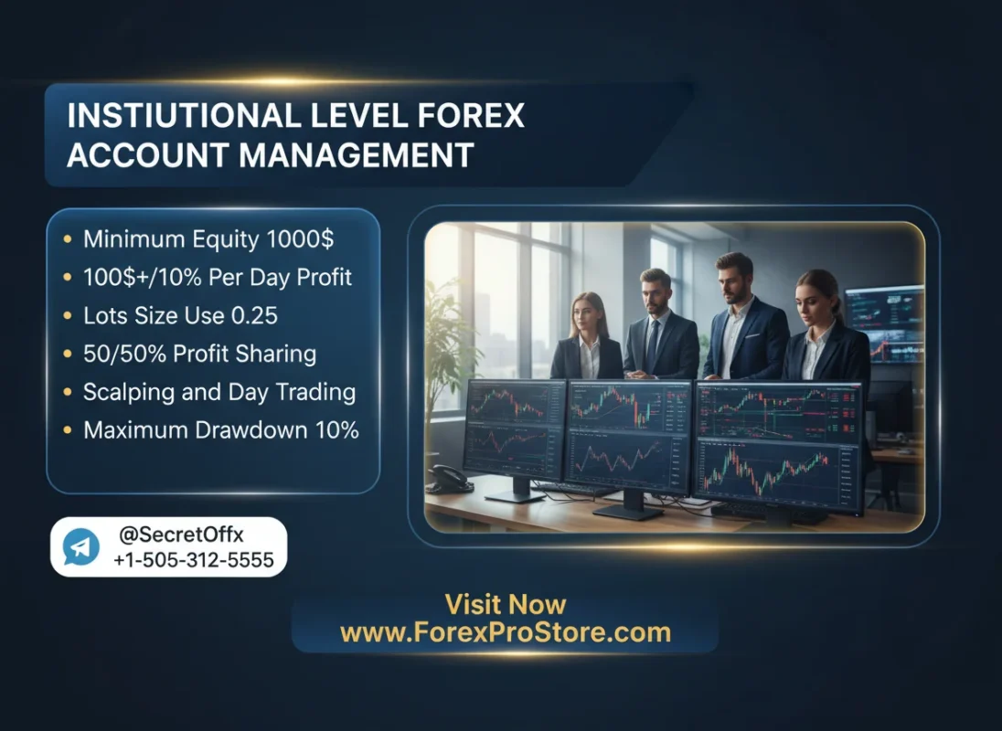 institutional level forex account management