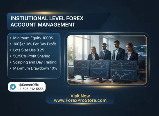 institutional level forex account management