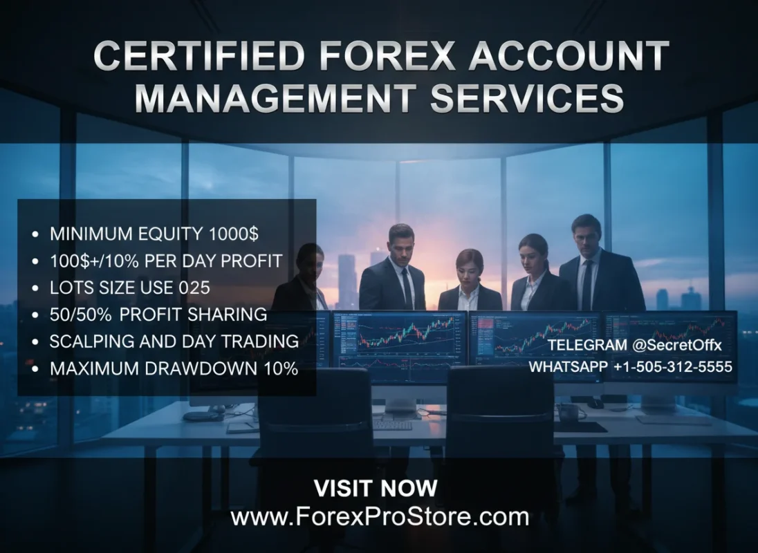Certified forex account management services