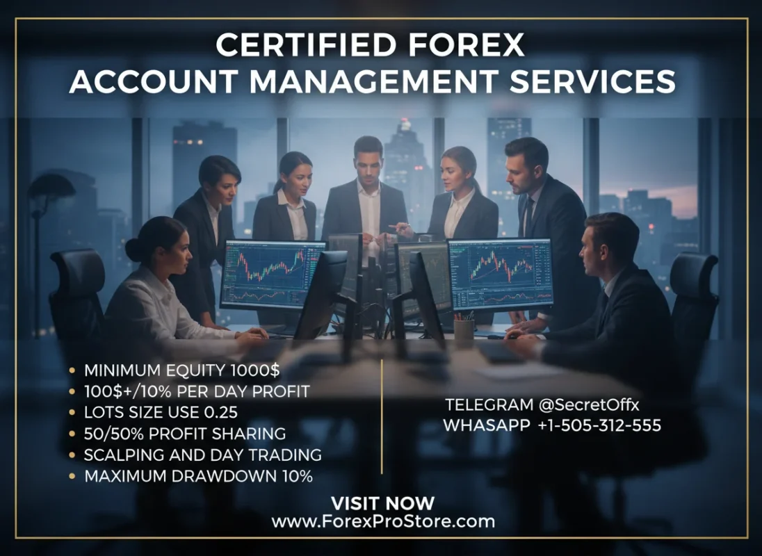 Certified forex account management services