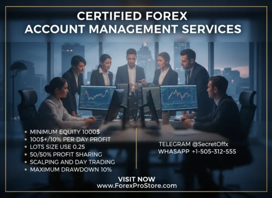Certified forex account management services